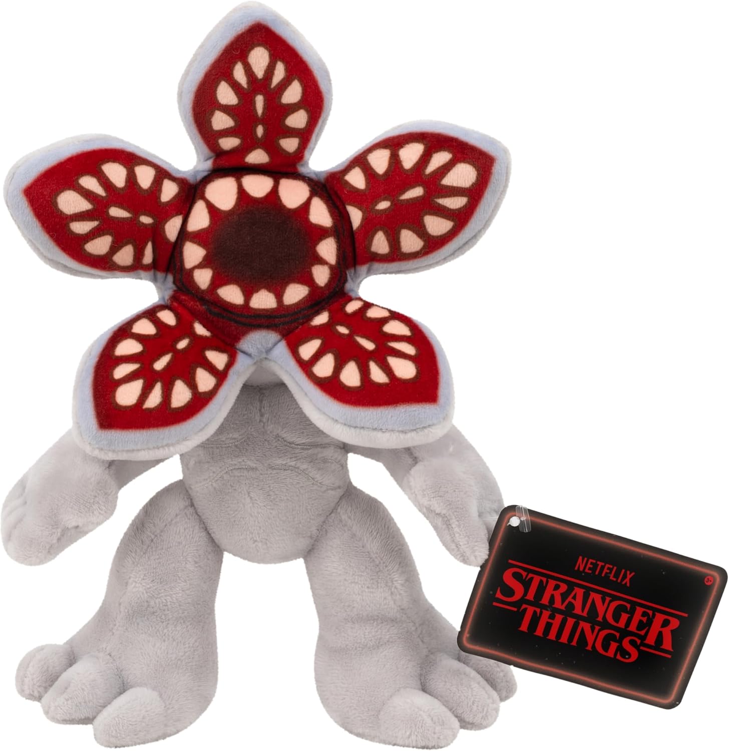Stranger Things Demogorgon Plush - 8-Inch Soft Plush with Special Embroidery