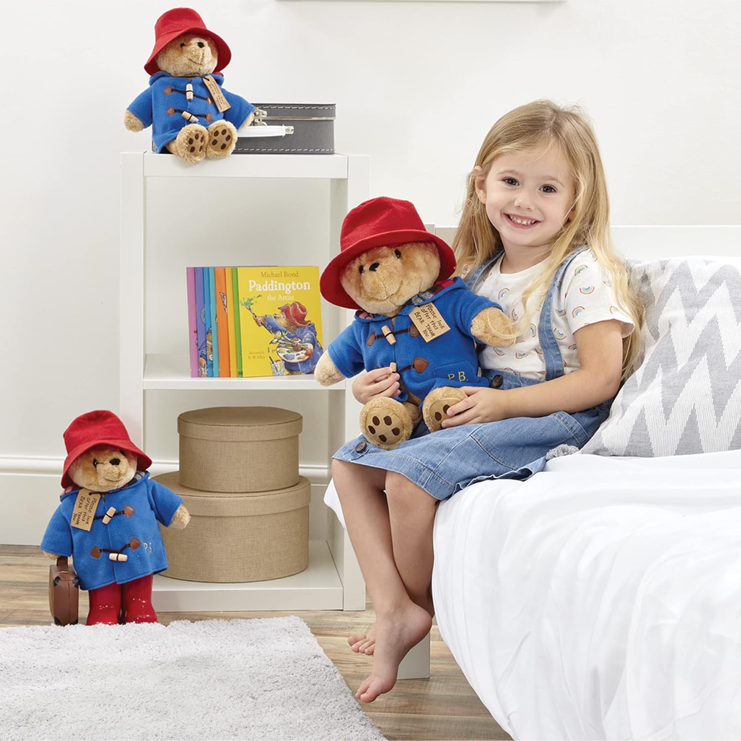 New Paddington Bear Cuddly Classic 30cm Plush Toy, Size L - PA1519