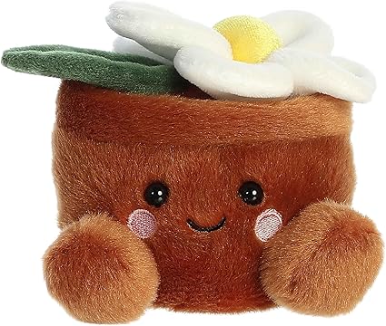 Aurora Adorable Palm Pals Junie Daisy Stuffed Animal - Pocket-Sized Play - Collectable Fun - Brown 5 Inches