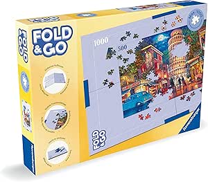 Ravensburger Jigsaw Puzzle Board - Portable Foldable Accessory Storage - Suitable for 500 and 1000 Pieces