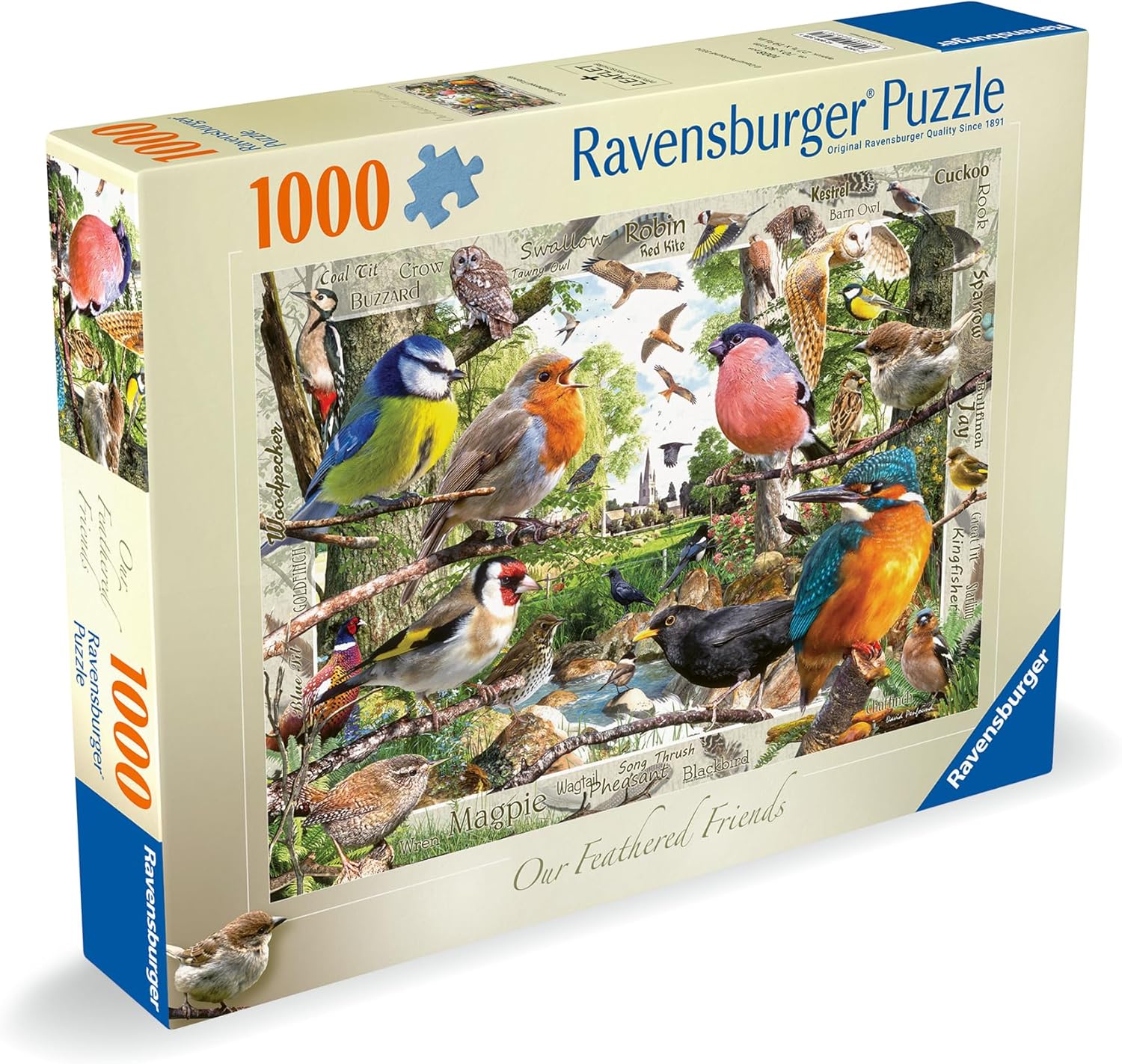 Ravensburger Our Feathered Friends 1000 Piece Jigsaw Puzzles for Adults and Kids Age 12 Years Up