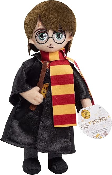 Harry Potter Spell Casting Wizard with Magical Sounds Small Soft Toy 23cm