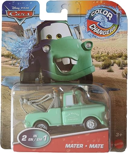 Pixar Disney Cars 1:55 Scale Color Changers Mater