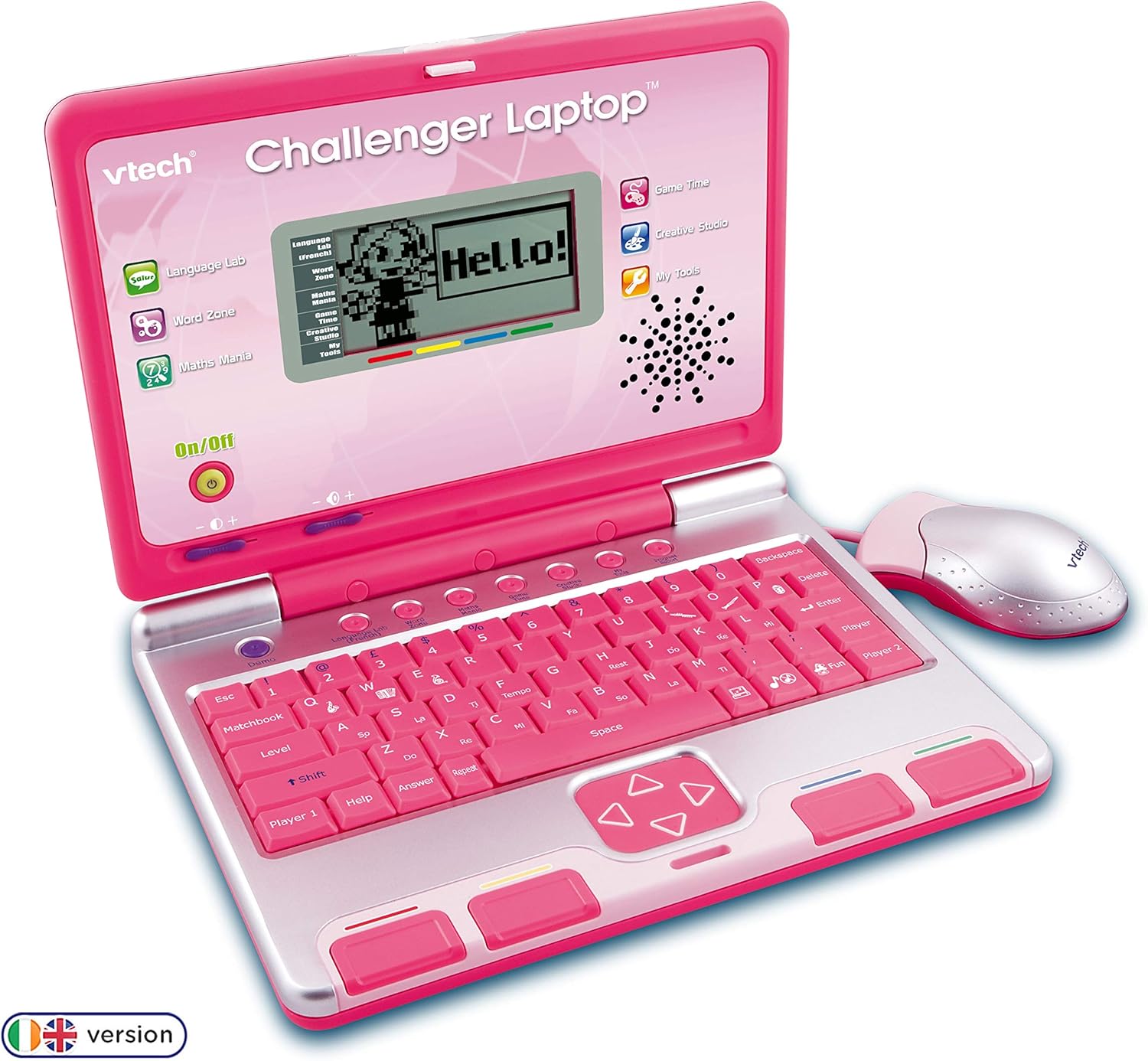 VTech Challenger laptop, Pink, Ages 4 Years +