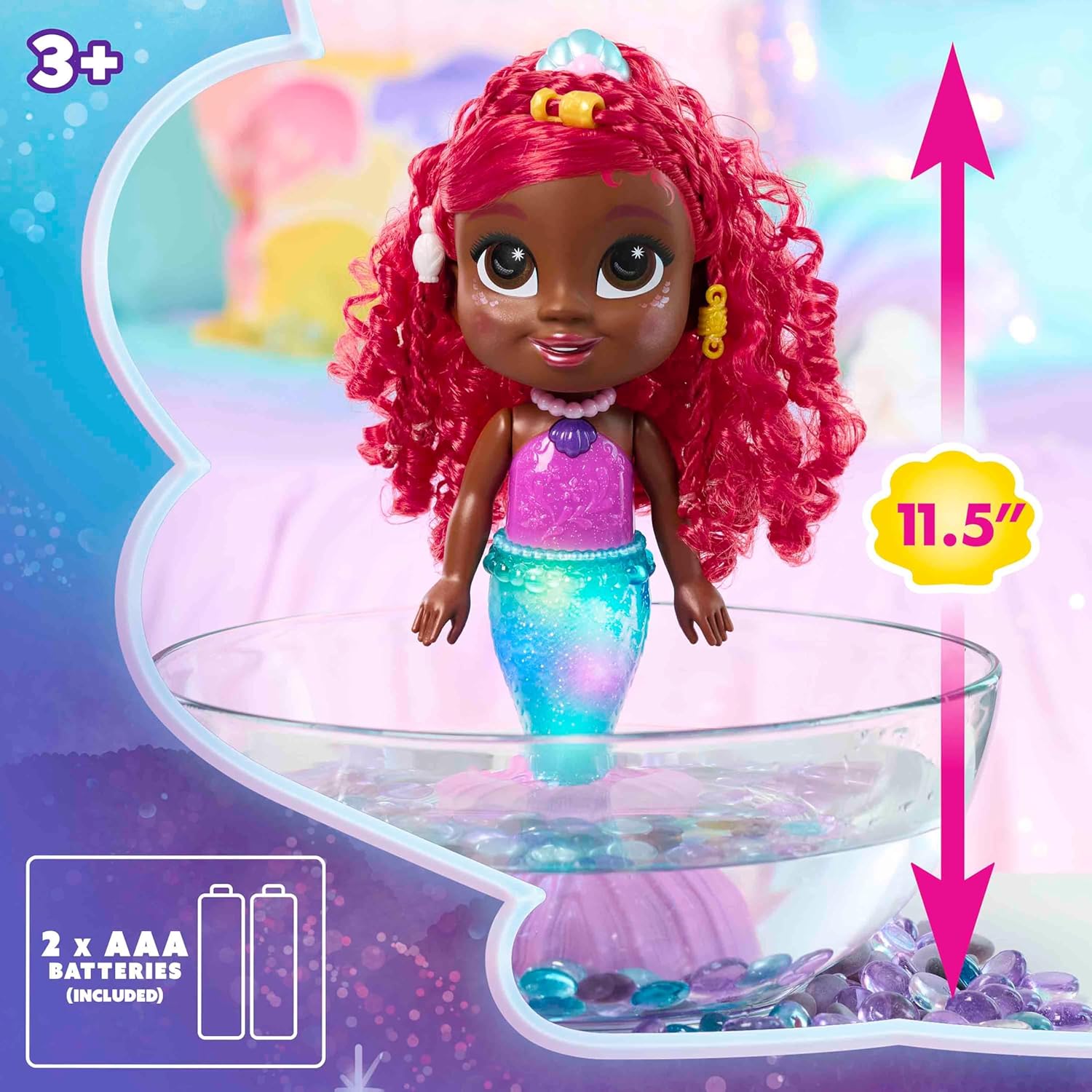 Ariel JR Disney Groove & Glow Doll