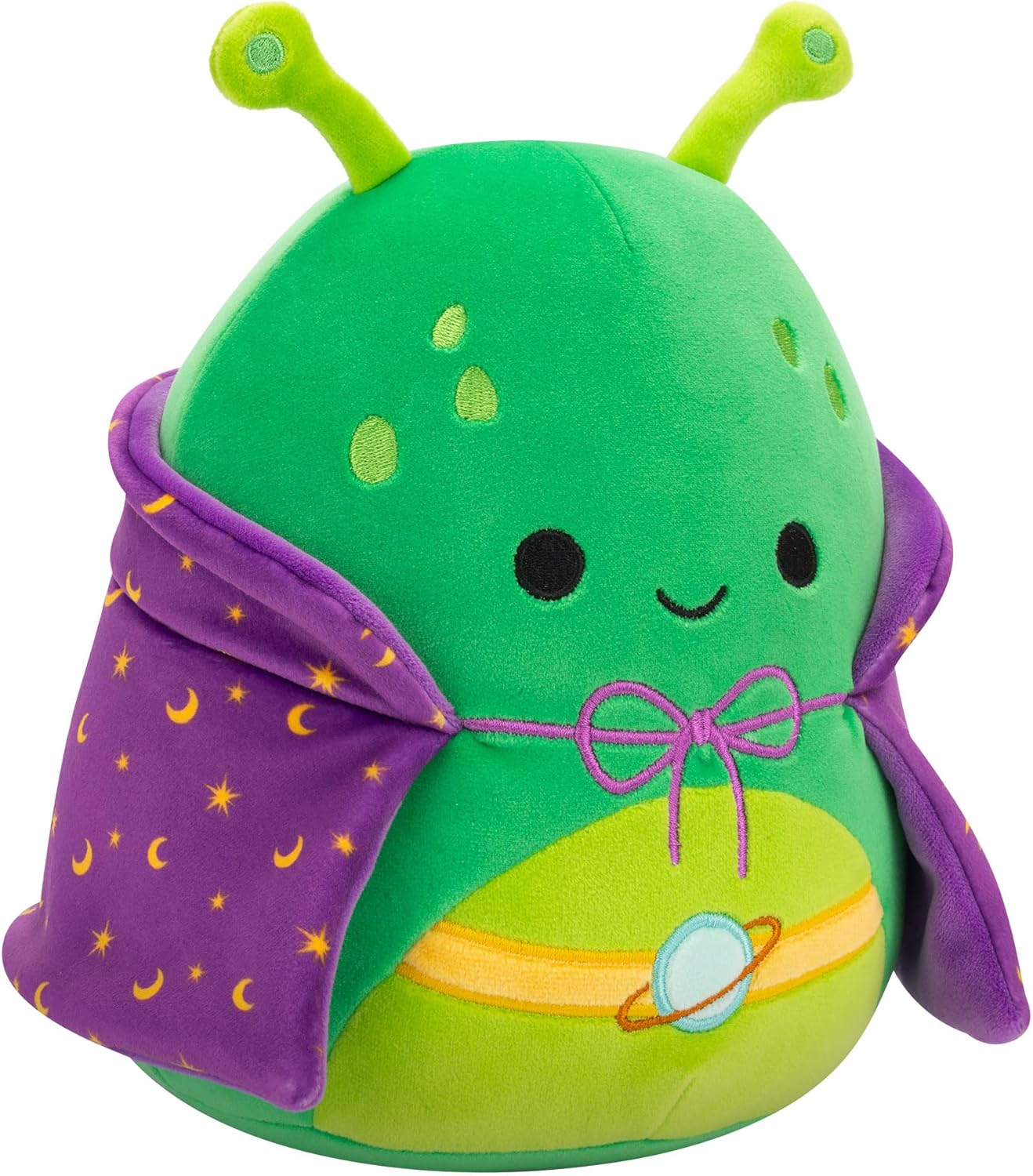 Squishmallows Original 7.5 Inch Halloween Tortellini the Green Alien