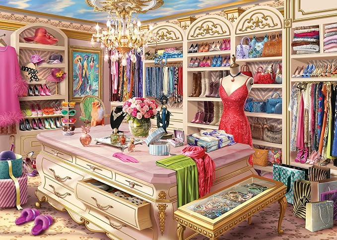 Ravensburger The Coveted Closet 1000 Piece Jigsaw Puzzle for Adults and Kids Age 12 Years Up