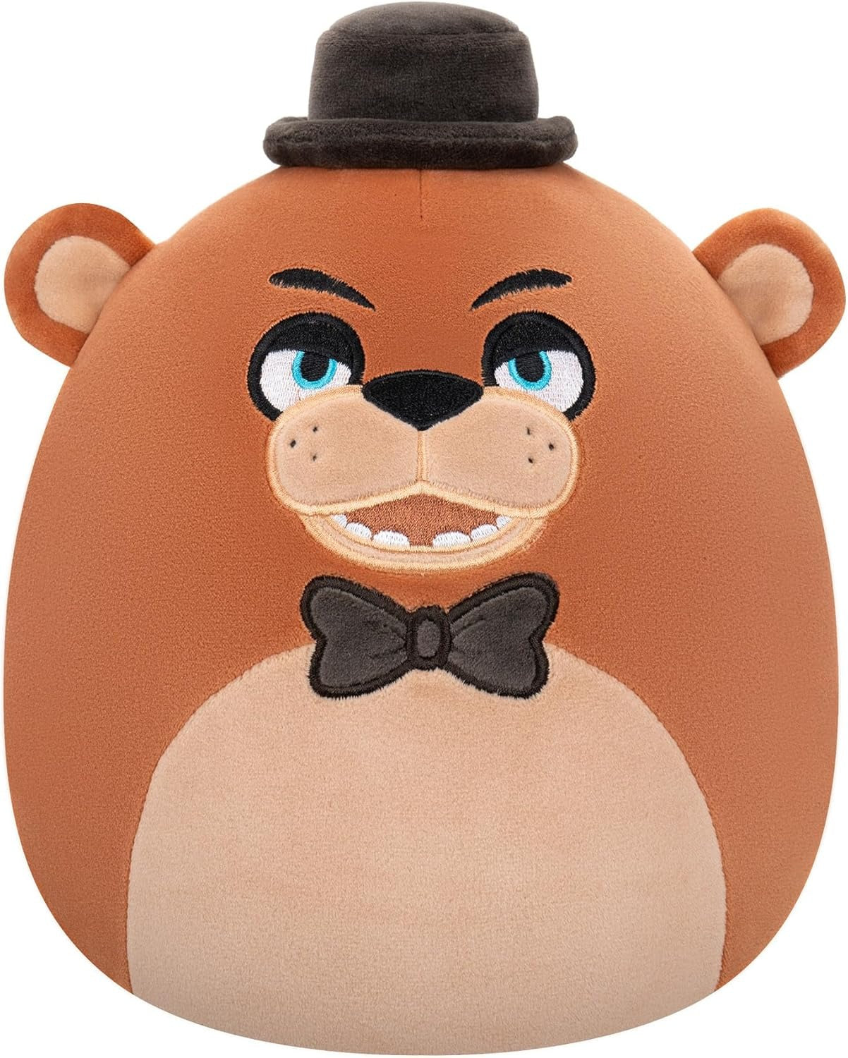 Squishmallows Original Five Nights at Freddy’s 8-Inch Classic Freddy | Collectable Cute Plush Toy, Cuddly Toys for Children, Soft Toys, Cute Teddies Suitable for Girls and Boys Ages 3