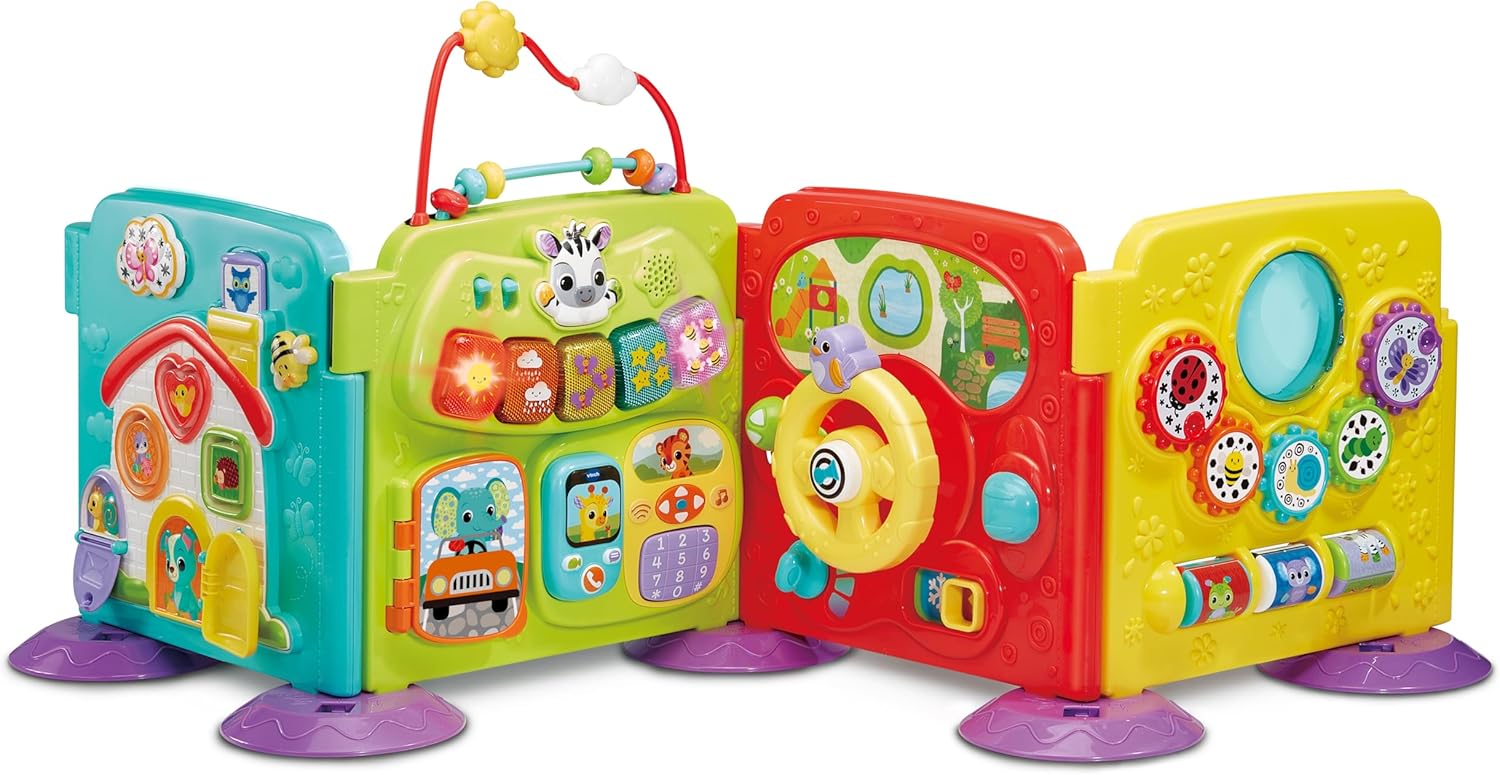 VTech Baby Discovery Play Centre, 3 Play Modes, Educational Fun, Musical Toy, Suitable for Ages 3, 6, 9 Months Plus, English Version
