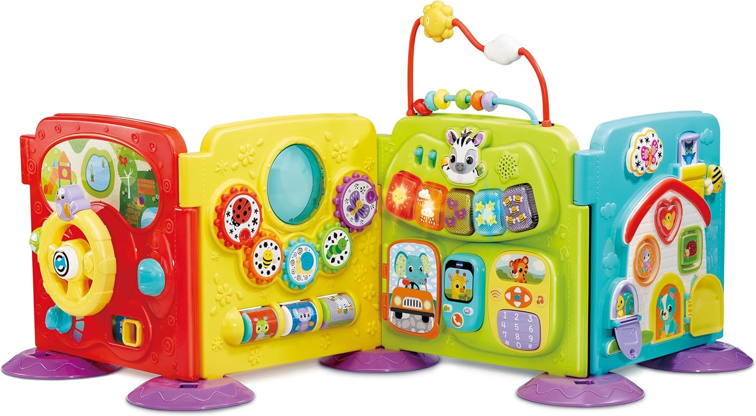 VTech Baby Discovery Play Centre, 3 Play Modes, Educational Fun, Musical Toy, Suitable for Ages 3, 6, 9 Months Plus, English Version