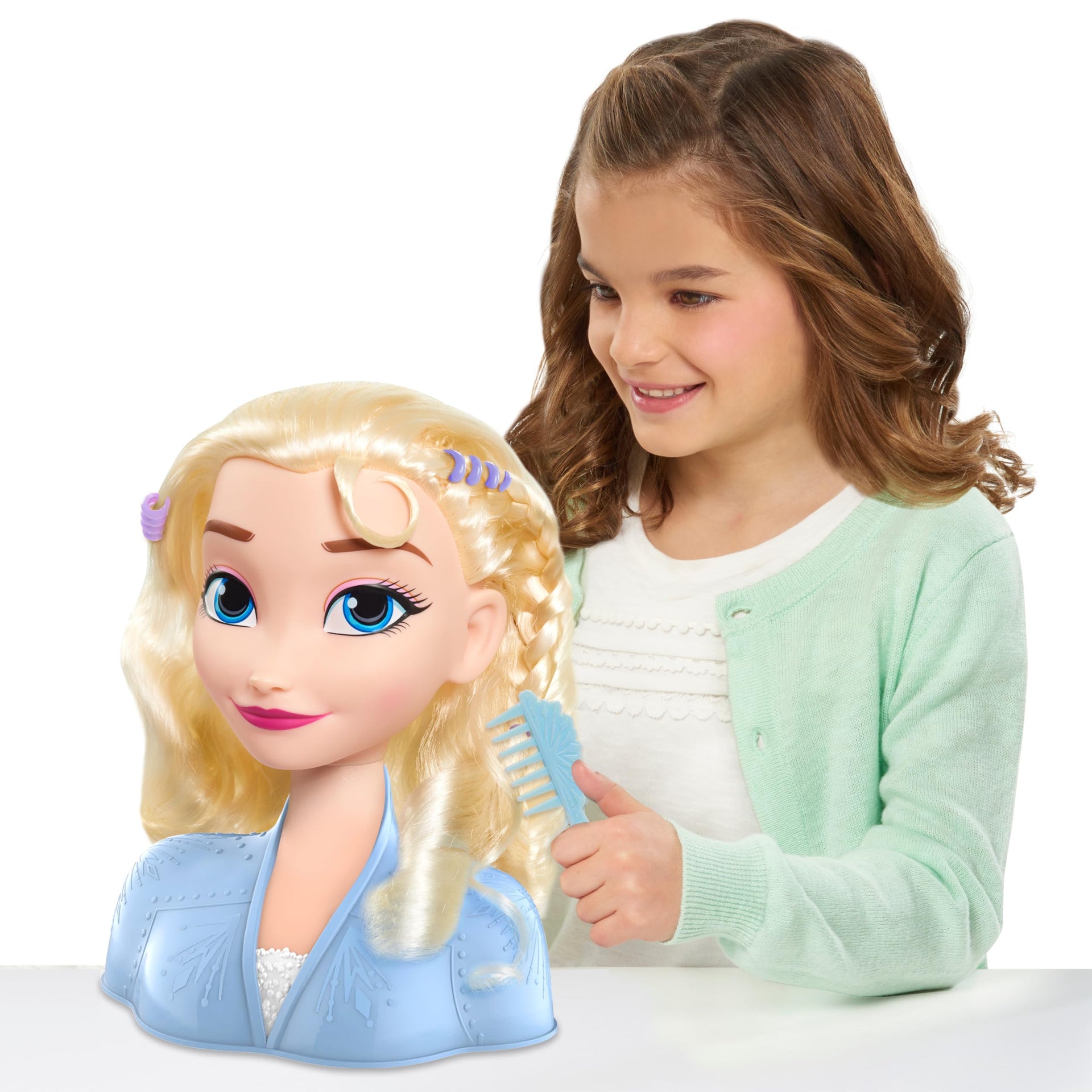 Disney Frozen 2 Basic Elsa Styling Head,Black,15 x 10 x 20 cm