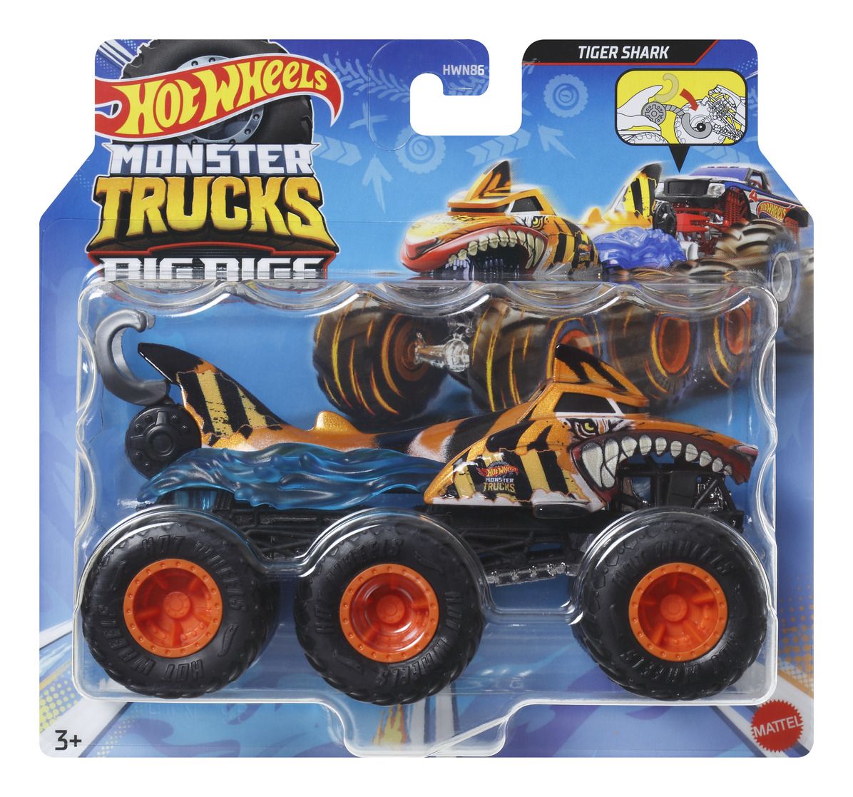 Hot Wheels Monster Truck Big Rigs Assortment