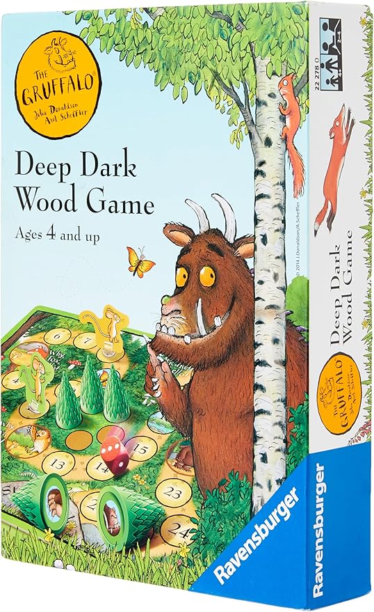 Ravensburger The Gruffalo Deep Dark Wood Board Game for Kids Age 4 Years and Up - Gruffalo Toys and Gifts