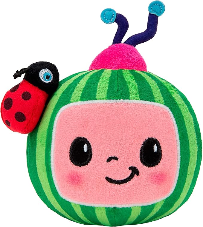 CoComelon 8-Inch JJ Logo Shirt Little Plush Themed - Inspired by Their Favourite Show - Toys for Preschoolers