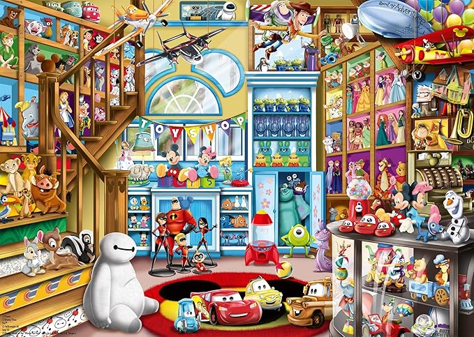 Ravensburger Disney Pixar Toy Store 1000 Piece Jigsaw Puzzle for Adults & Kids Age 12 Years Up