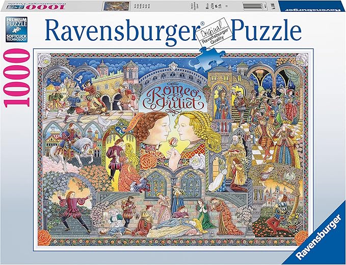 Ravensburger Romeo and Juliet 1000 Piece Jigsaw Puzzle for Adults and Kids Age 12 Years Up