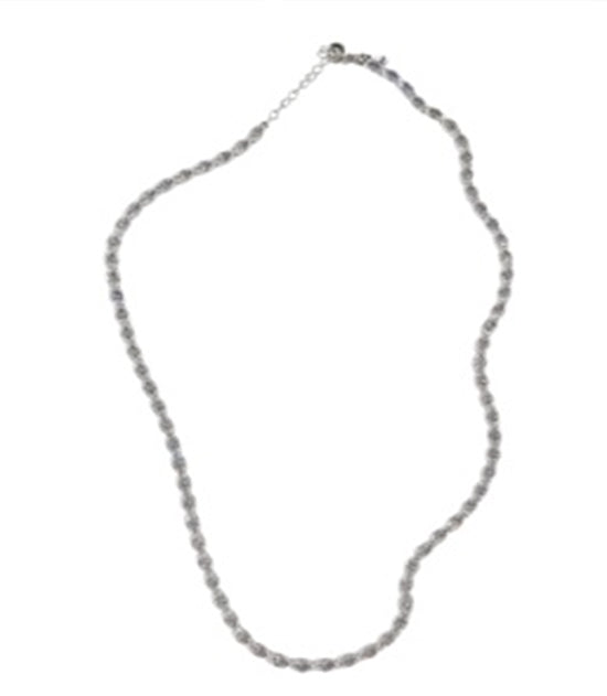 18kt Gold Ptate Disc Stones Pendant