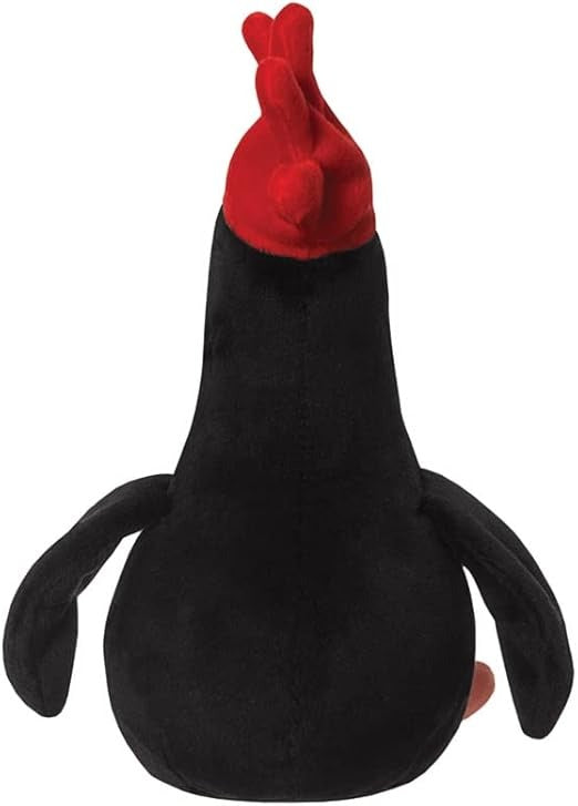AURORA Feathers Mcgraw, Wallace and Gromit, Eco-friendly soft toy, Black & White