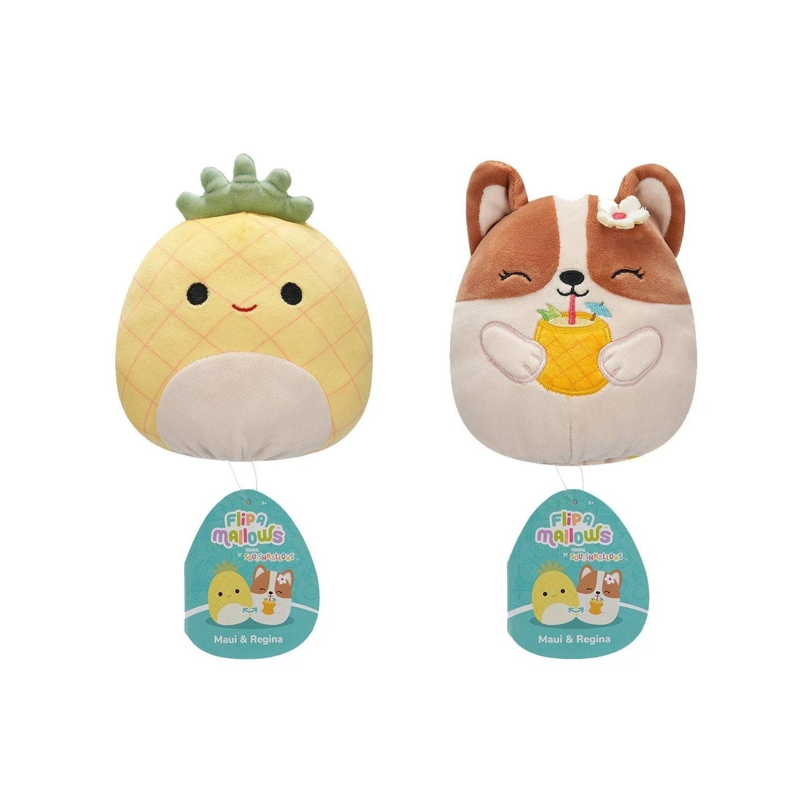 Squishmallows - Maui and Regina - Plush Figure - 13cm - New & Boxed